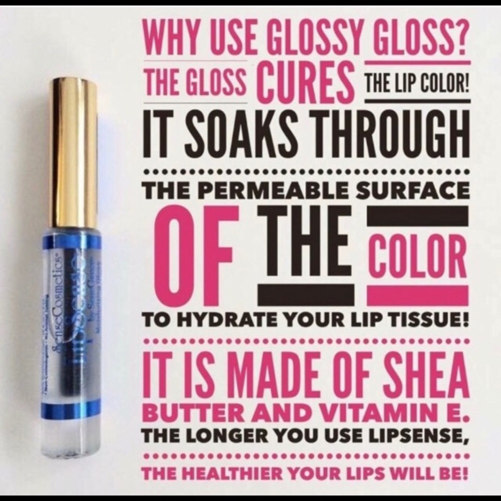 NWT Senegence Gloss in "Glossy Gloss" (clear)